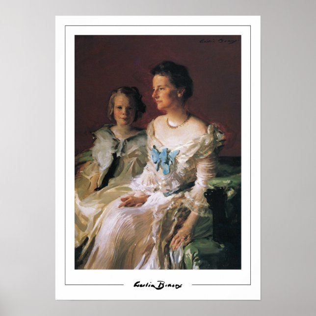 Poster Cecilia Beaux Zedign Cartaz de Arte #6 (Frente)