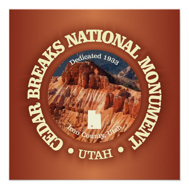 Póster Cedar Breaks (NM) (Frente)