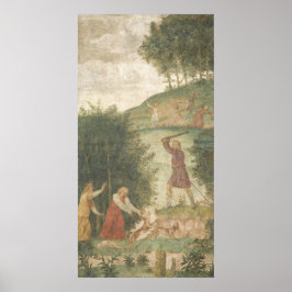 Poster Céfalo, Caça - Bernardino Luini Cartaz de Arte Fin