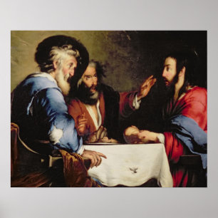 Póster Ceia em Emmaus
