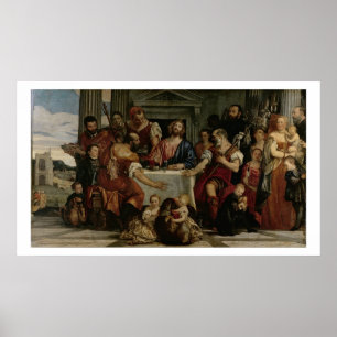 Poster Ceia em Emmaus (óleo em canvas)