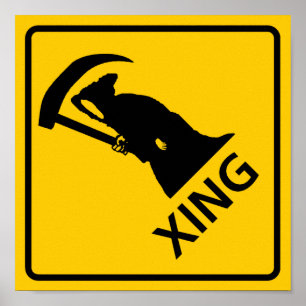 Poster Ceifador/Caçador de Estrada Mortal