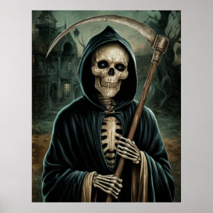 Poster Ceifador da Morte com Scythe