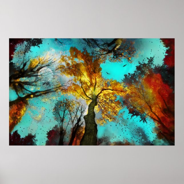 Poster Celabração noturna,poster (Frente)