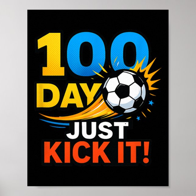 Poster Celebração de 100 Dias de Só Chutar! Explosão de F (Frente)