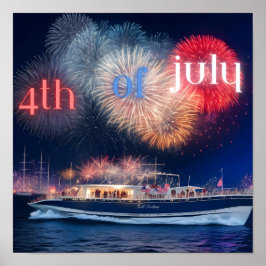 Poster Celebração de 4 de Julho