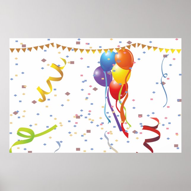 Póster Celebração de Aniversário 2 (Frente)