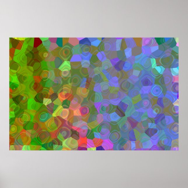 Póster Celebração de Cores (Frente)