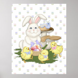 Poster Celebração de páscoa