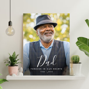 Poster Celebração de Vida Personalizada e Moderna Funeral