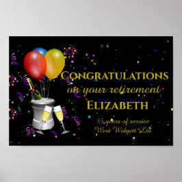 Poster Celebração de Vinhos Espumantes de na moda