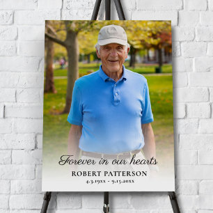 Poster Celebração do Funeral de Transferência de Fotos da