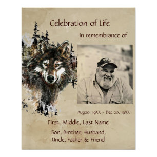 Póster Celebração do Lobo da Vida