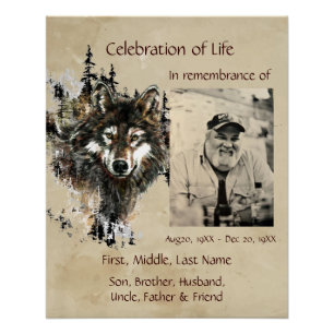 Póster Celebração do Lobo da Vida