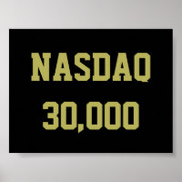 Celebração do NASDAQ 30000 no Mercado de Ações
