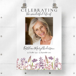 Poster Celebração Funeral Selvagem do Sinal de Boas-vinda