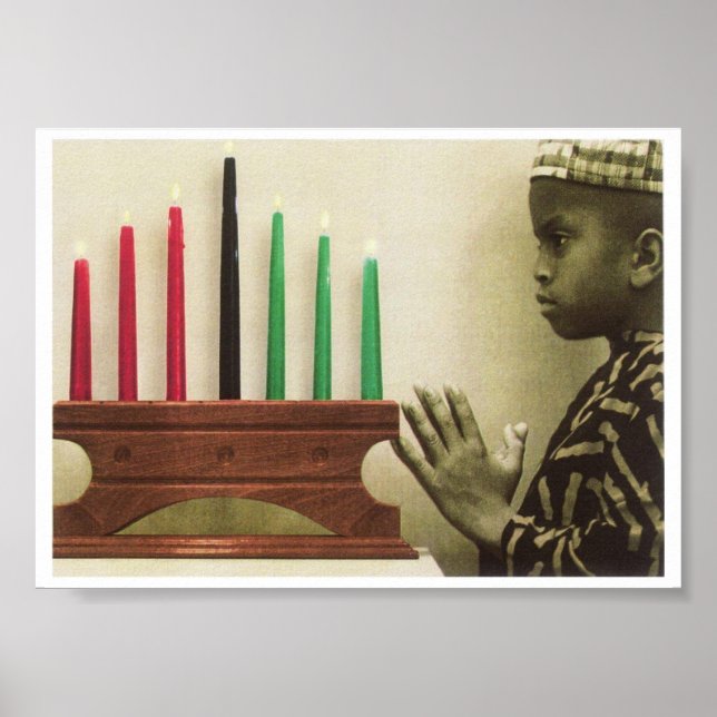 Póster Celebração Kwanzaa II (Frente)