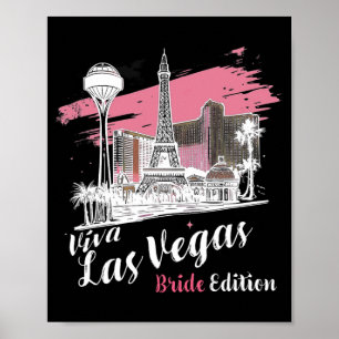 Poster Celebração Las Vegas Bride Edition Las Vegas