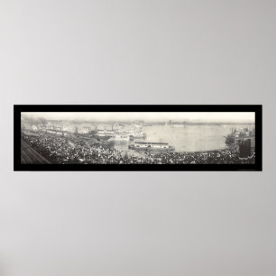 Poster Celebração na Rua Louis Photo 1907