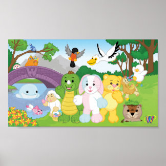 Poster Celebração por primavera no Parque Kinzville