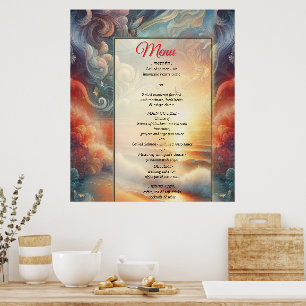 Poster Celebrações de Casamento à beira-mar na praia