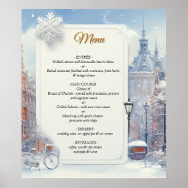 Poster Celebrações de Inverno em Amsterdã