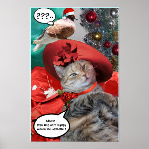 POSTER CELEBRAÇÕES DE NATAL DA PRINCESA TATUS CAT