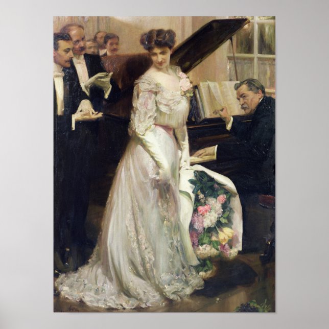 Póster Celebrado, 1906 (Frente)