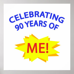 Póster Celebrando 90 Anos De Mim!
