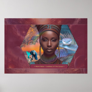 Poster Celebrando a África-Mãe