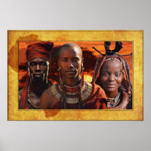 Poster Celebrando a África-Mãe