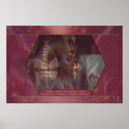 Poster Celebrando a África-Mãe