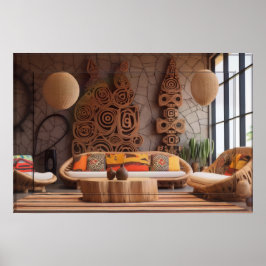 Poster Celebrando a África-Mãe