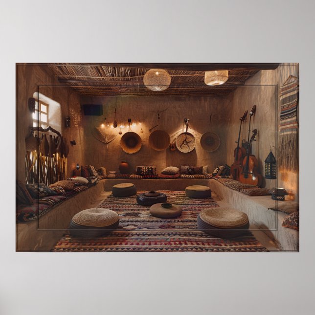 Poster Celebrando a África-Mãe (Frente)