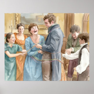 Poster Celebrando a felicidade de Mary e Tom 