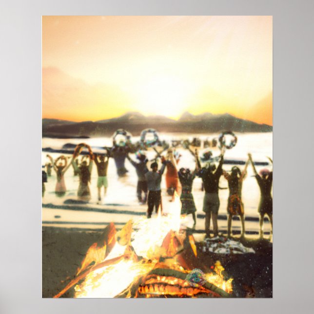 Poster Celebrando juntos (Frente)