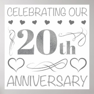 Poster Celebrando nosso 20