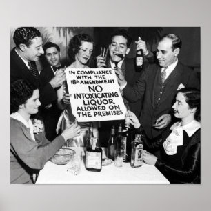 Poster CELEBRANTES QUEIMAM SINAL DE PROIBIÇÃO c. 1925