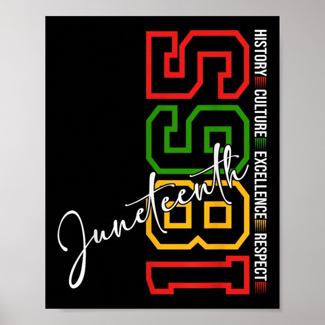 Poster Celebrar a História Negra da Décima Junta da Améri (Frente)