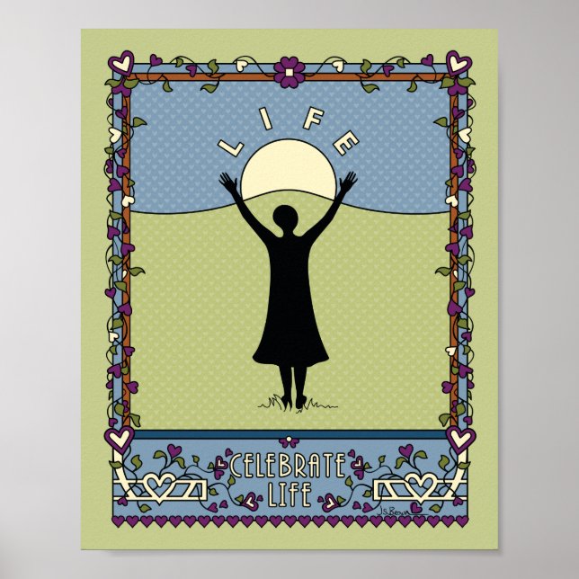Poster Celebre a Vida 2_A_8"x10" (Frente)