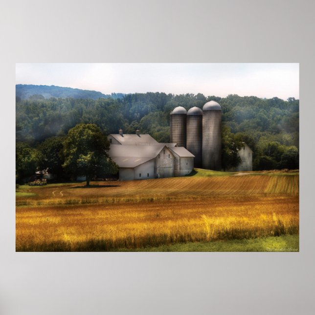 Póster Celeiro - Casa no campo (Frente)