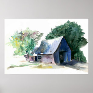 Poster - celeiro rural