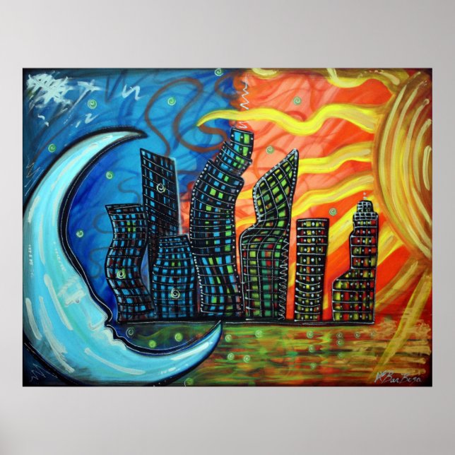 Poster Celestial (Frente)