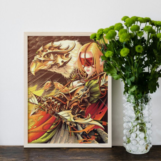 Poster Celestial Archer E Eagle (Criador carregado)