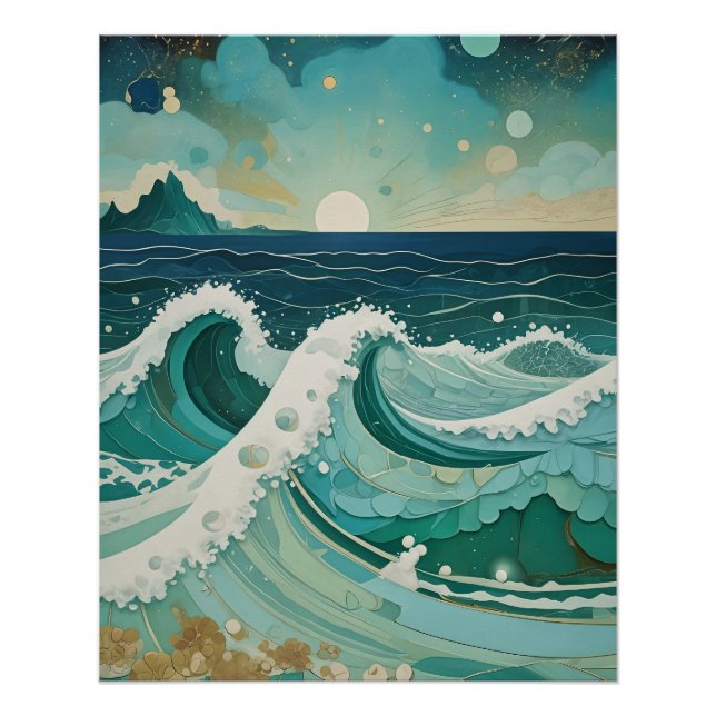 Póster Celestial Crest (Frente)