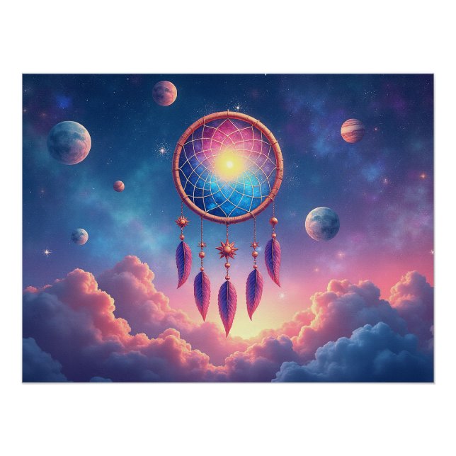 Póster Celestial Dreamcatcher (Frente)