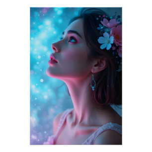 Póster Celestial Gaze Muse