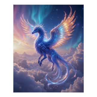 Póster Celestial Griffin Soar