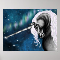 Celestial Guardian: Cinza Unicórnio com Dança Auro