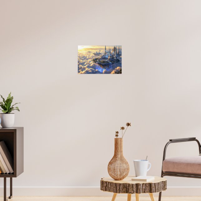 Poster Celestial Haven: The Floating Citadel (Sala de Estar 3)